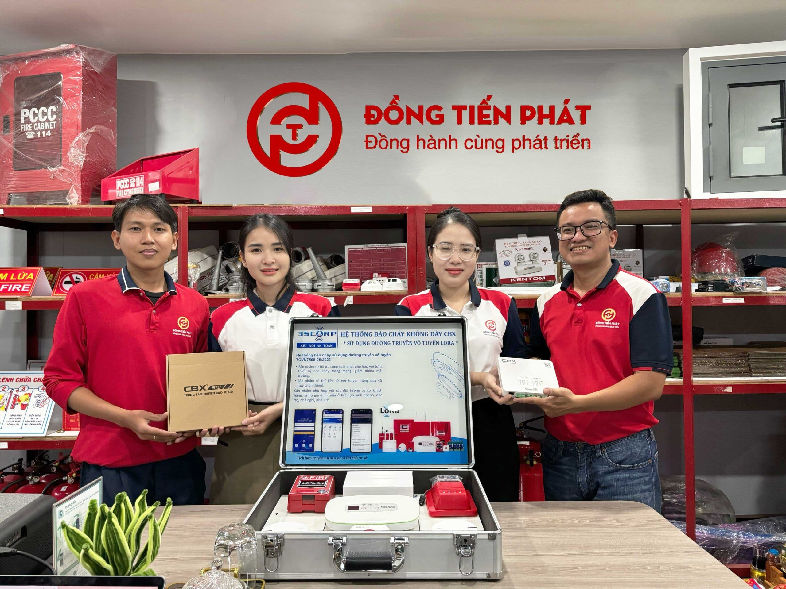 Thiết bị báo cháy không dây CBX dẫn đầu xu hướng báo cháy 2025